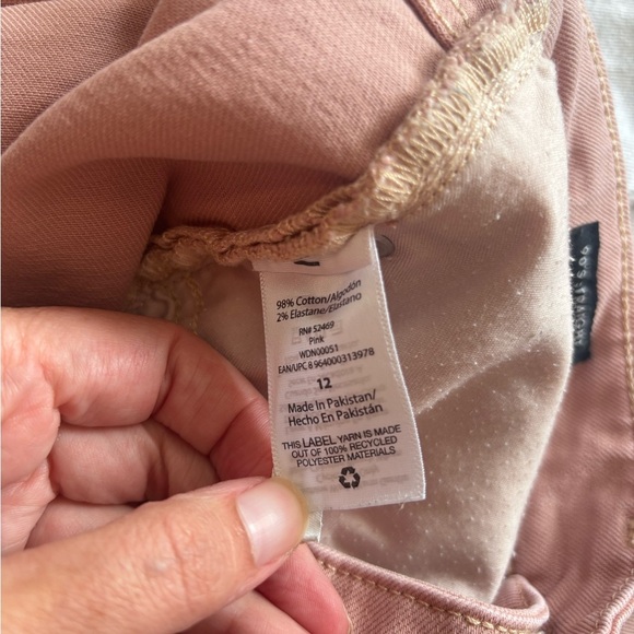 👖✨ Free Assembly 90s Straight Jeans – Size 12 (EUC) – Lot of 2 (White + Pink) - Picture 8 of 9